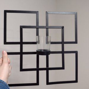 Picture Frame with Candle Holder